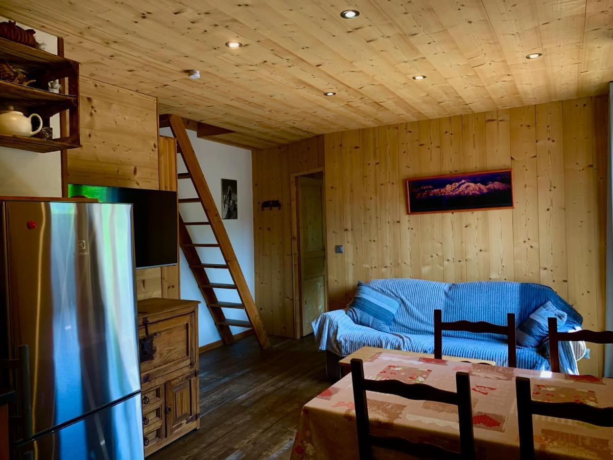 Appartement Avec Jacuzzi Dans Chalet Prive, Grande Terrasse, Parking Gratuit Les Houches Dış mekan fotoğraf